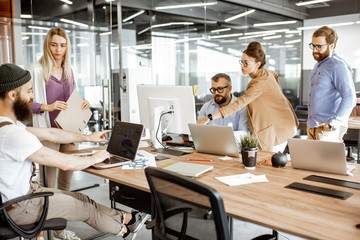 Modern executive workspace